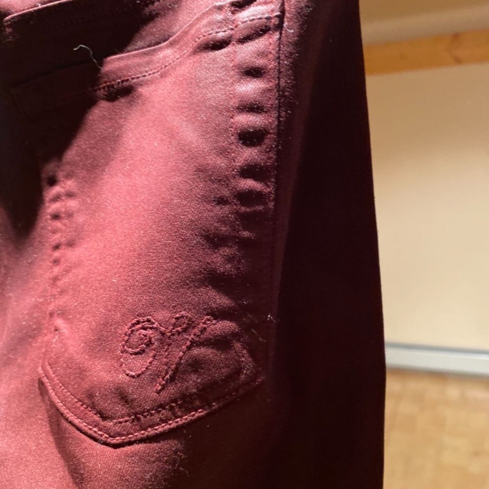 Vizcano burgundy premium jeans - Picture 6 of 9